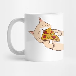 Dinner for Kitty Mug